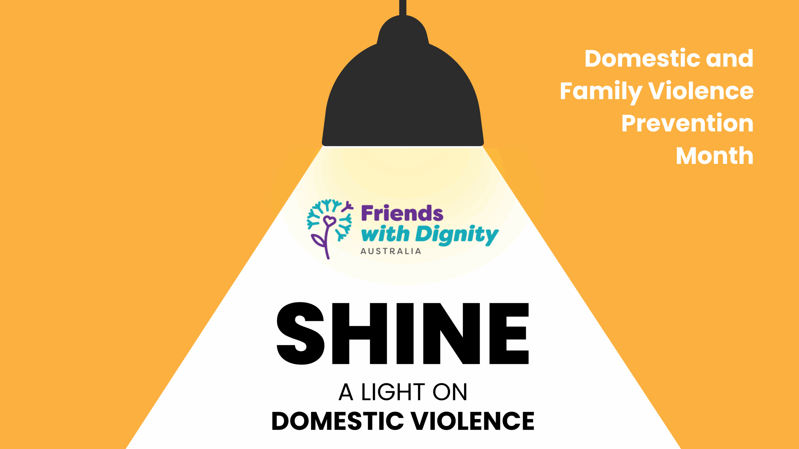 Shine a light on domestic violence