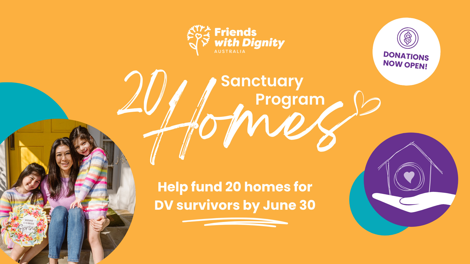 Friends With Dignity Sanctuary Program 20 Homes